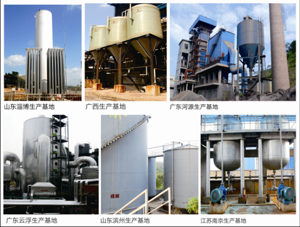 硫酸亞鐵,聚合硫酸生產(chǎn)基地